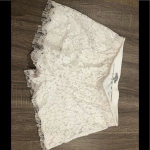 Lace shorts